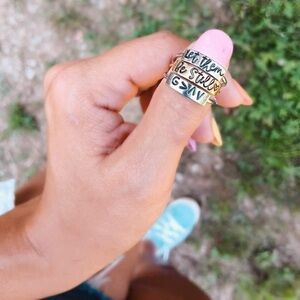 Inspirational Stacking Rings